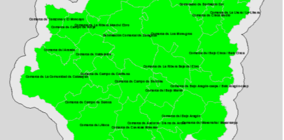 Mapa de Indice de Riesgo de Incendios Forestales, 08-01-18