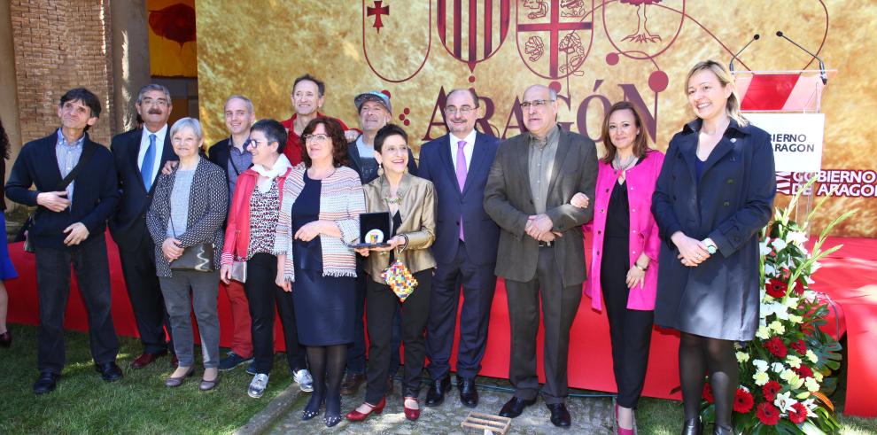 El Presidente de Aragón encuentra en el patrimonio natural e histórico los mejores ingredientes del patriotismo aragonés