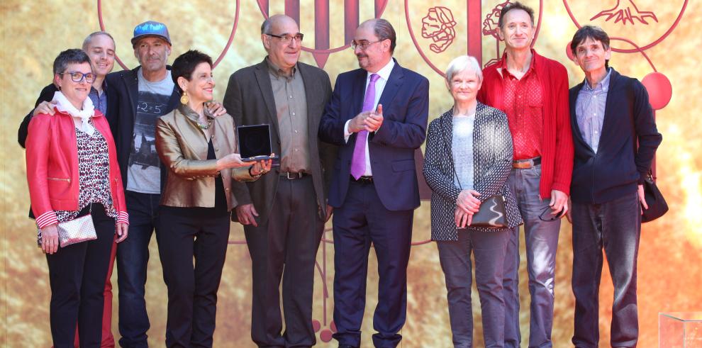 El Presidente de Aragón encuentra en el patrimonio natural e histórico los mejores ingredientes del patriotismo aragonés