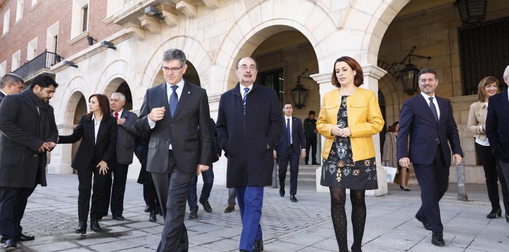 Lambán subraya que Teruel culmina la modernización de las sedes judiciales en Aragón