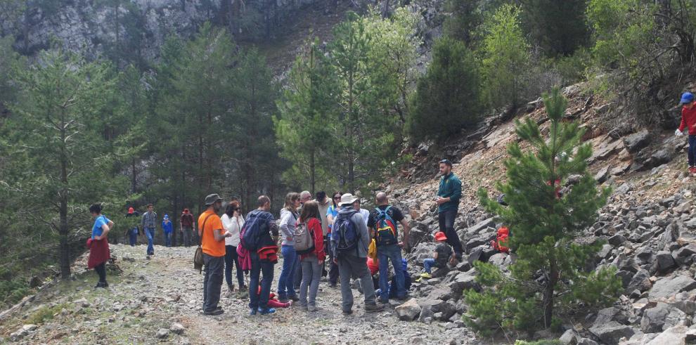 Éxito de participación en las actividades del Geolodía 18 en Teruel