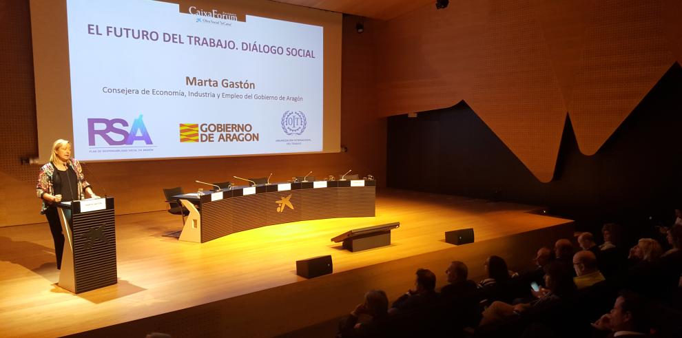 Gastón remarca la importancia del “trabajo conjunto” con los agentes sociales para afrontar los nuevos retos del mercado laboral