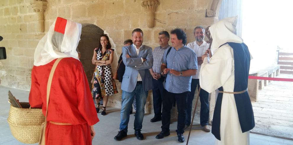 Soro presenta una nueva forma de conocer la historia del Monasterio de Rueda