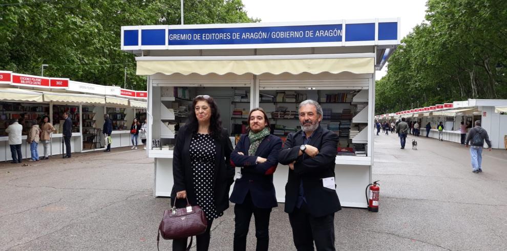 Una veintena de editoriales aragonesas estarán representadas en la Feria del Libro de Madrid gracias al stand del Gobierno de Aragón