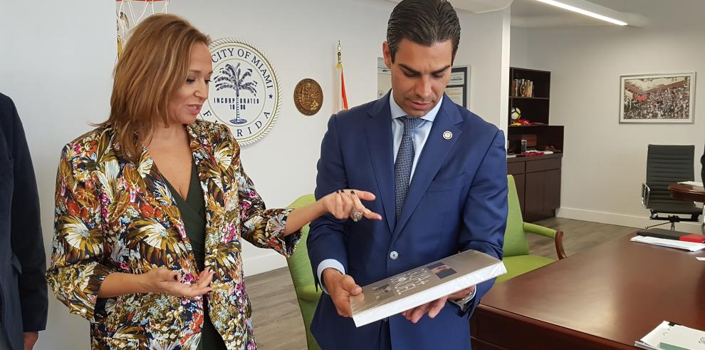 Aragón y Miami firmarán un acuerdo de amistad y cooperación para la promoción cultural y empresarial