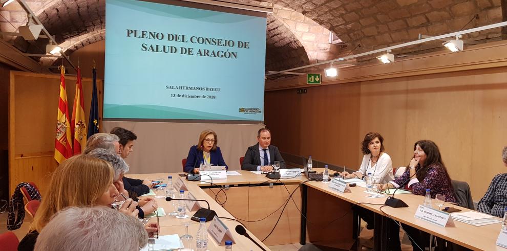 Ventura preside su primer Consejo de Salud y valora su importancia en Aragón 