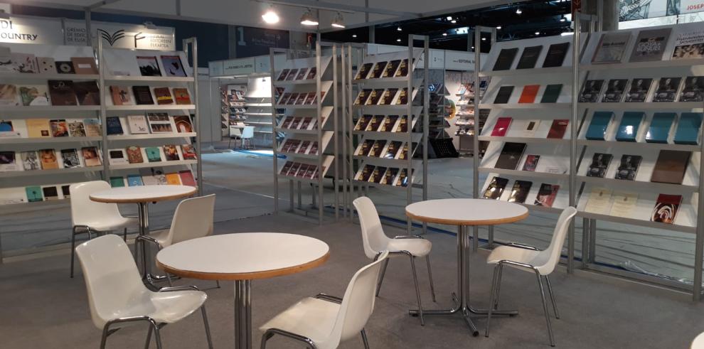 El Gobierno de Aragón consolida su presencia en la Feria Internacional del Libro  acompañado de más de 30 editoriales