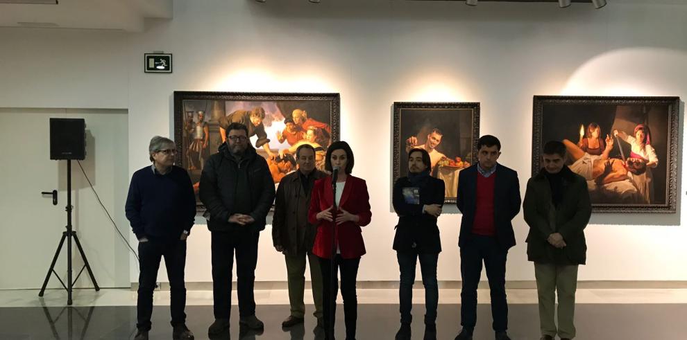 Ignacio Mayayo exhibe su personal visión de la realidad en el Centro de Arte y Exposiciones de Ejea