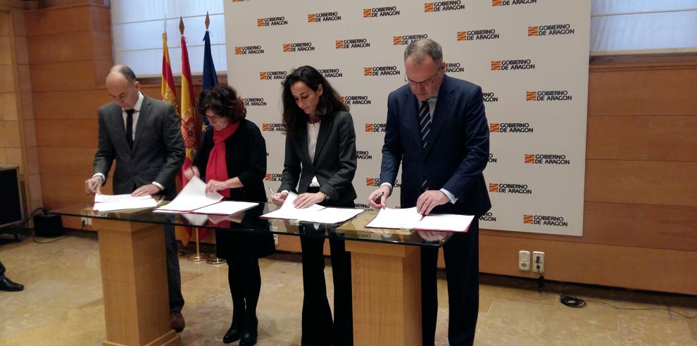 Gobierno de Aragón, Fundación CIRCE, Fundación Endesa y Endesa trabajarán en la formación de profesionales de los servicios sociales sobre energía en el ámbito doméstico