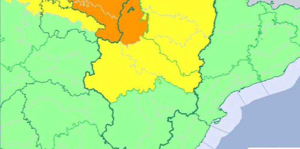 AMPLIACIÓN: Avisos por lluvia y tormentas 