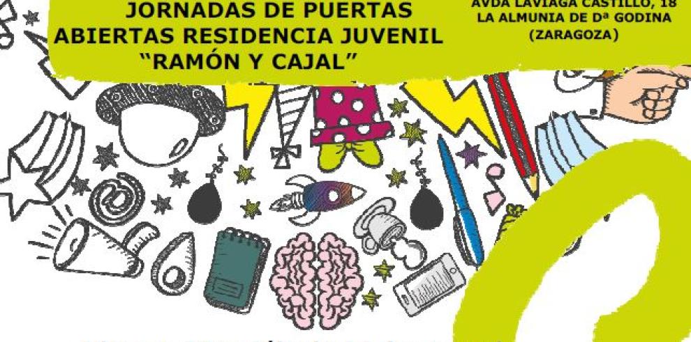 Las residencias del IAJ Baltasar Gracián de Zaragoza y Ramón y Cajal de La Almunia abrirán sus puertas a la sociedad los días 25 y 26 de mayo