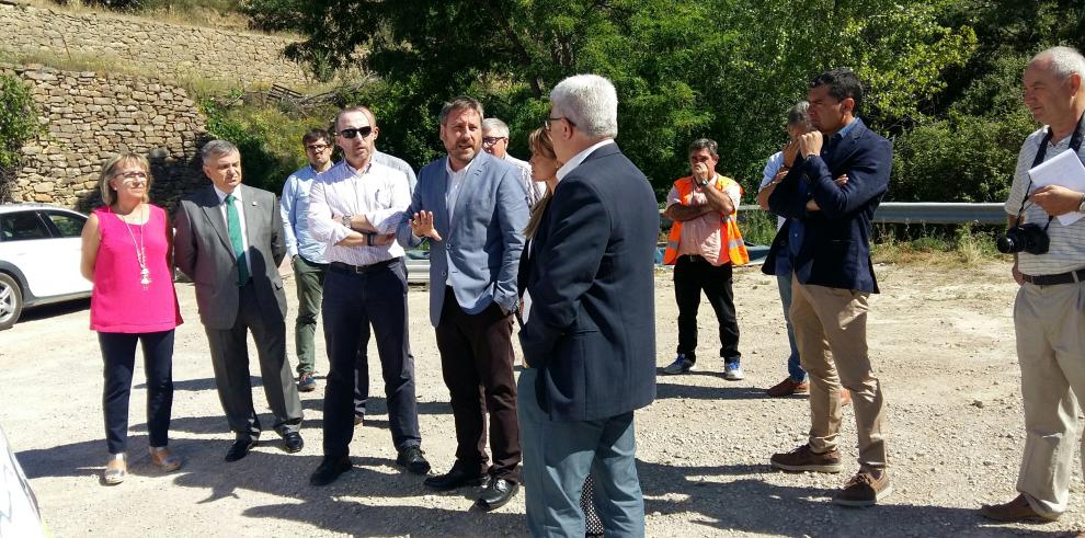 En marcha obras para la mejora de siete tramos de carreteras en Teruel 