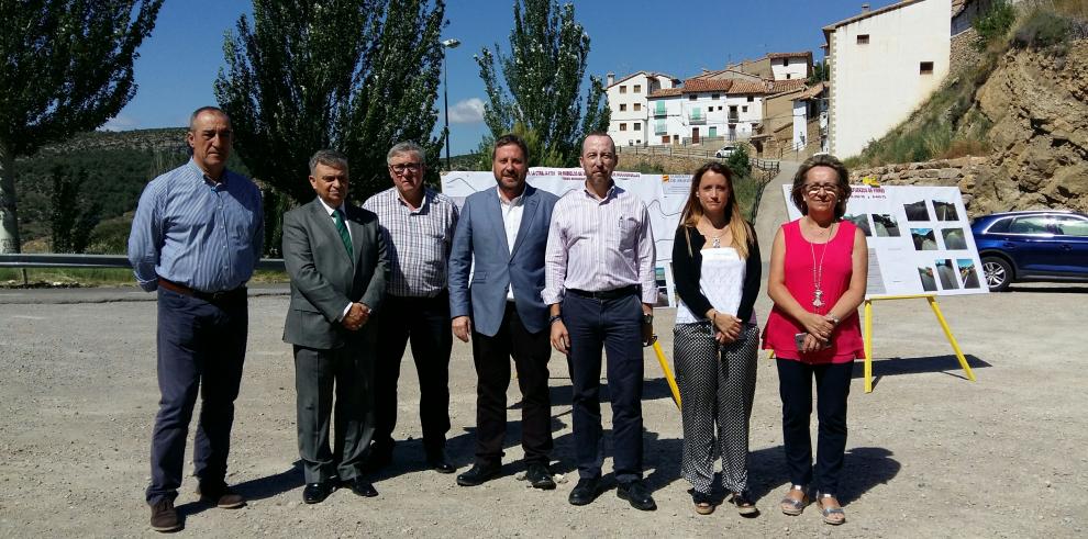 En marcha obras para la mejora de siete tramos de carreteras en Teruel 