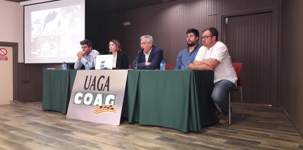 Olona defiende una PAC sin derechos históricos en beneficio de los jóvenes y de Teruel