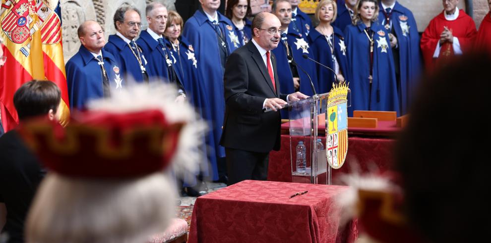 Los restos reinhumados del Linaje de los Reyes Aragoneses vuelven al Panteón de San Juan de la Peña después de 30 años