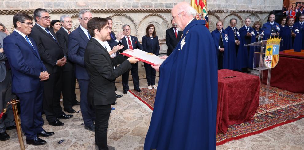 Los restos reinhumados del Linaje de los Reyes Aragoneses vuelven al Panteón de San Juan de la Peña después de 30 años