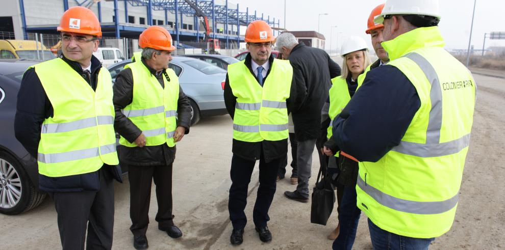 El Presidente de Aragóndestaca el potencial de la Plataforma Logística de Fraga y defiende la gestión única bajo la marca APL