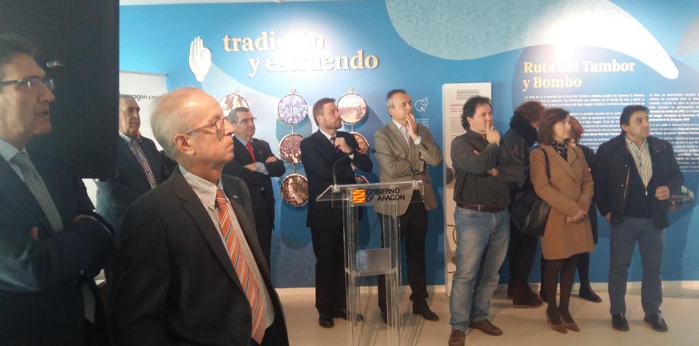 Soro inaugura la sede museo de la Ruta del Tambor y Bombo del Bajo Aragón