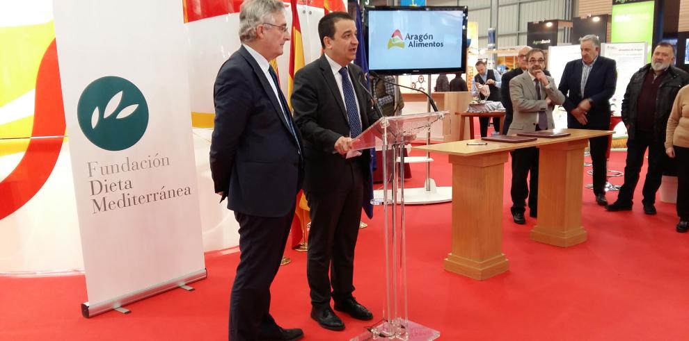 Aragón entra a formar parte de la Fundación Dieta Mediterránea