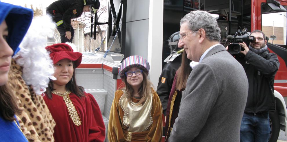 Los Reyes Magos han visitado el Hospital Infantil de Zaragoza