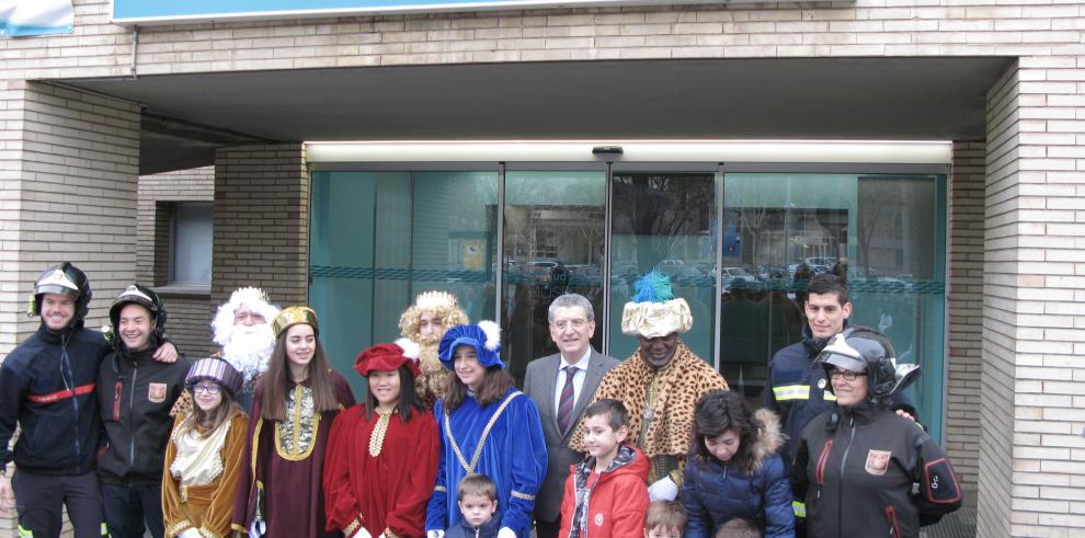 Los Reyes Magos han visitado el Hospital Infantil de Zaragoza