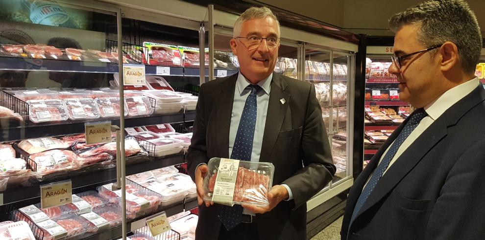 Arranca la campaña “Aragón Alimentos” en un centenar de centros El Corte Inglés de toda España 