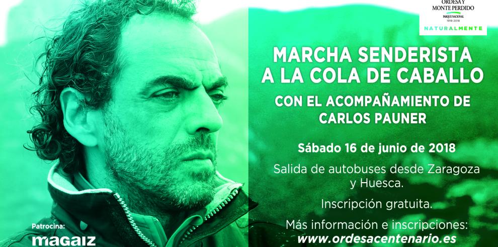 Carlos Pauner encabezará una excursión a la Cola de caballo para celebrar el Centenario del Parque Nacional de Ordesa y Monte Perdido