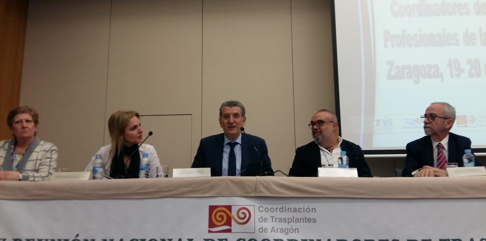 Celaya: "Los buenos resultados de Aragón en trasplantes no se pueden desligar del buen hacer de los profesionales y de la coordinación entre servicios"