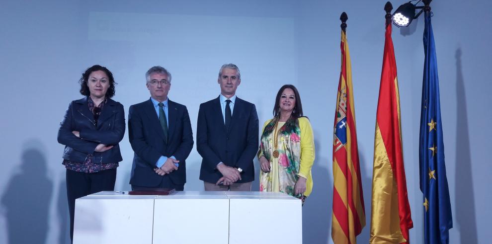 Fundación Ibercaja y Gobierno de Aragón renuevan el convenio de colaboración para la gestión de los centros de interpretación de los Espacios Naturales Protegidos