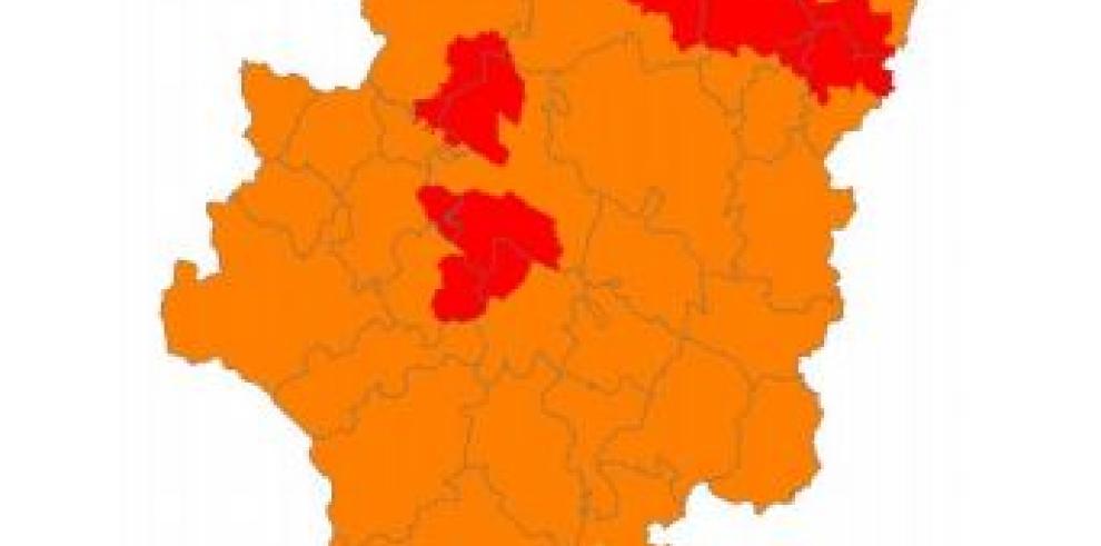 Prealerta roja por riesgo de incendios forestales en Muela de Valmadrid, Muela de Zuera y Somontano Oriental