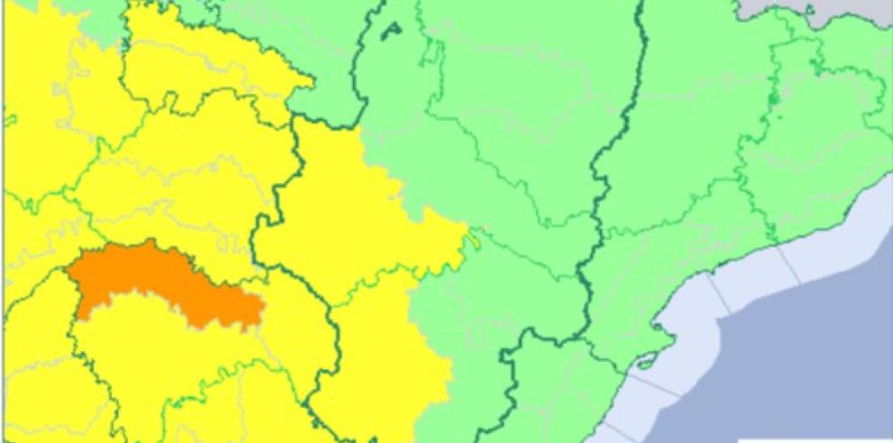 Aviso amarillo por temperaturas mínimas