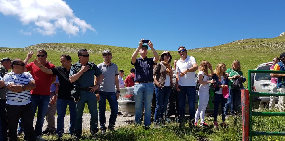 El Centenario de Ordesa y Monte Perdido homenajea a los pastores y ganaderos en la tradicional entrada del ganado al Parque Nacional por el puerto de Fanlo