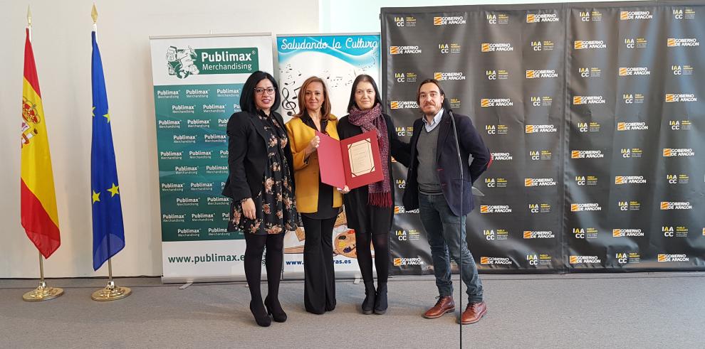 Las letras aragonesas se visten de largo con la entrega de sus cuatro premios