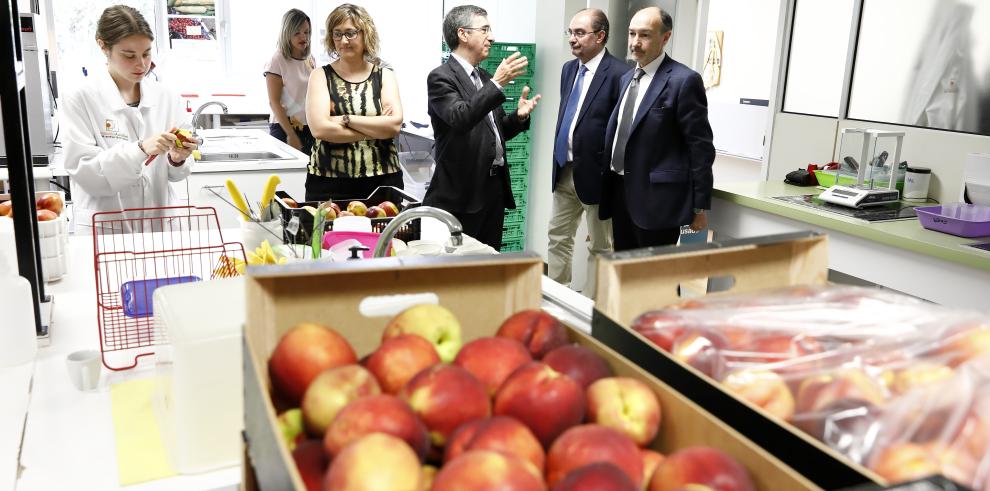 Lambán visita el campus Aula Dei “el polo de I+D+i agroindustrial más importante de España”