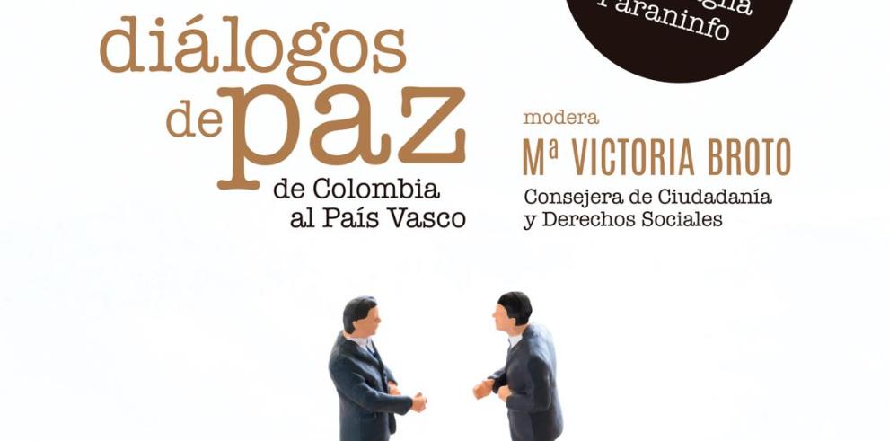 Eduardo Madina y el colombiano Camilo Romero mantendrán ‘Diálogos de paz’ en Zaragoza