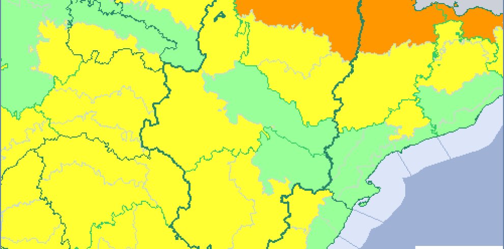 Aviso naranja por temperaturas mínimas en el Pirineo Oscense