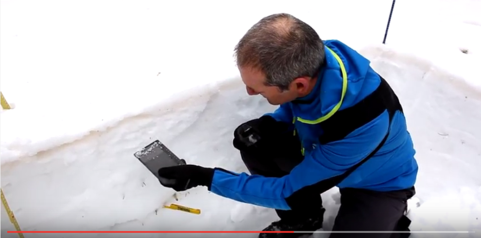 Información nivológica para el Pirineo aragonés, nivel de riesgo de aludes