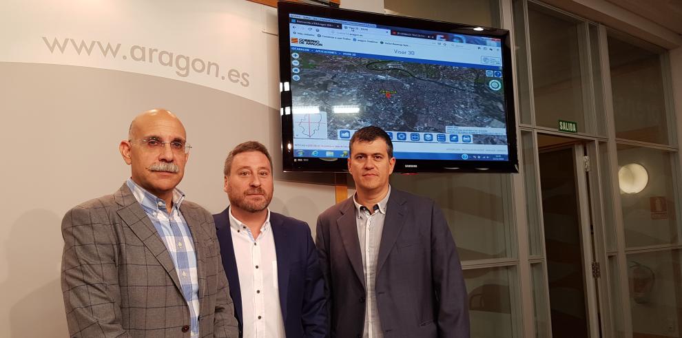 Aragón estrena visor 3D, una herramienta pionera al servicio de la ciudadanía