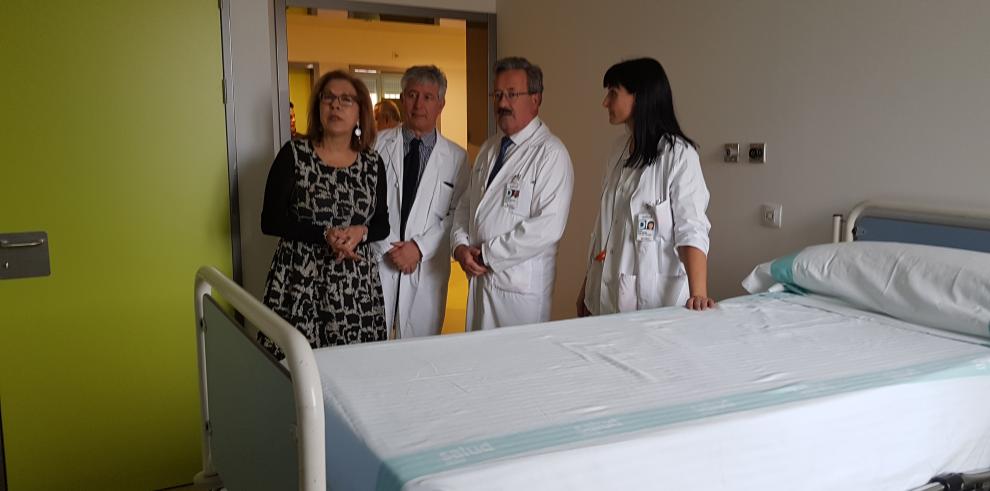 El Servet abre su nueva Unidad de Hospitalización de Psiquiatría, con 30 camas destinadas al ingreso de pacientes agudos