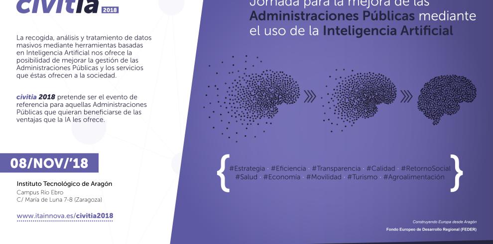 ITAINNOVA organiza una jornada sobre Inteligencia Artificial en las Administraciones Públicas