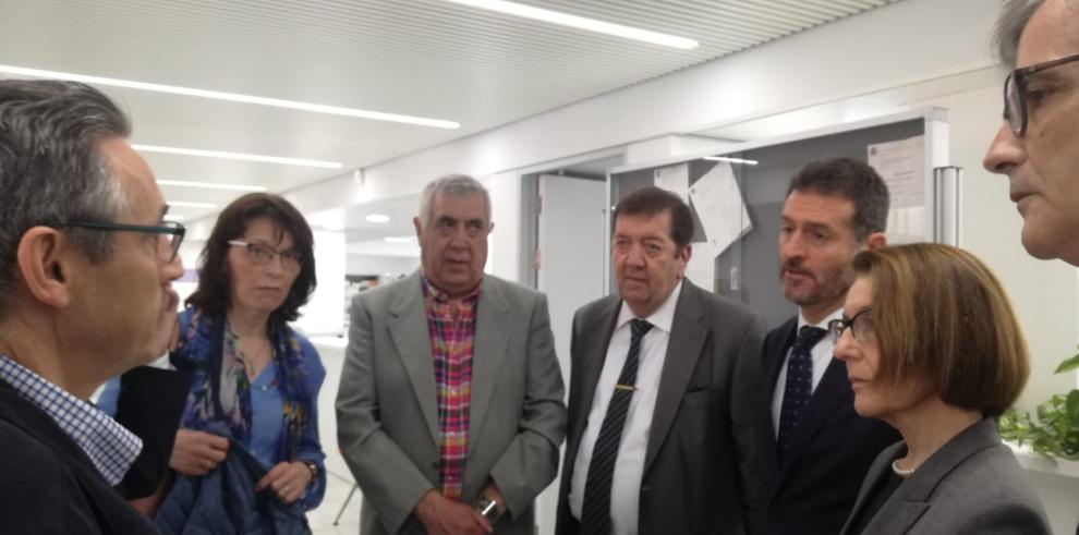 El Poder Judicial visita las obras del Palacio de Justicia de Teruel 