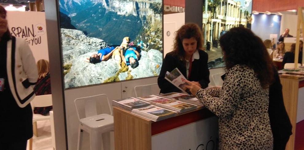 Aragón se promociona en la World Travel Market de Londres