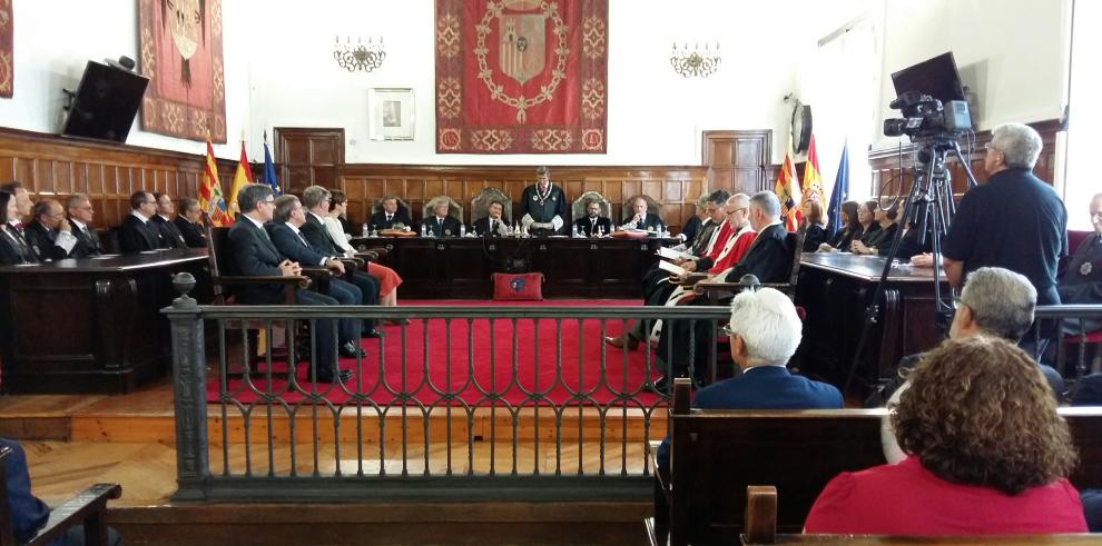 Reconocimiento al esfuerzo del Gobierno de Aragón por modernizar la Administración de Justicia