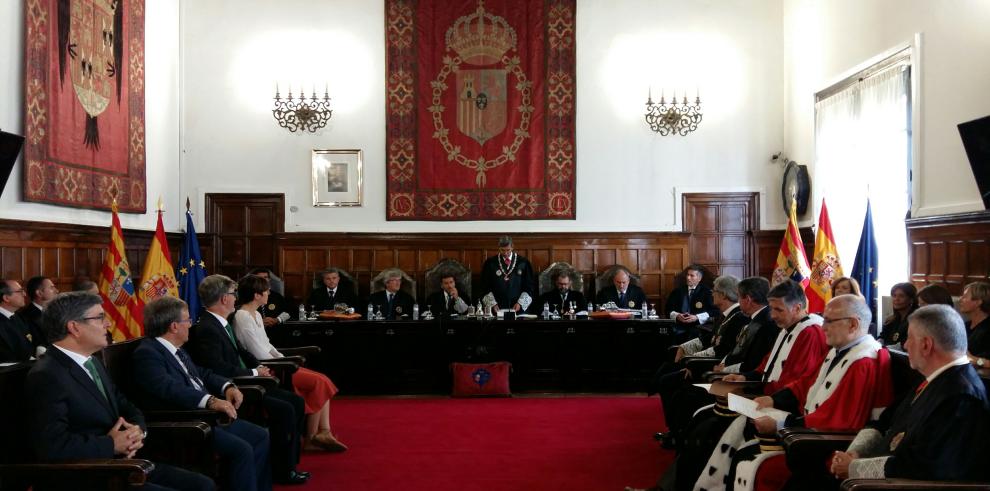 Reconocimiento al esfuerzo del Gobierno de Aragón por modernizar la Administración de Justicia