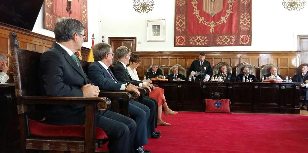 Reconocimiento al esfuerzo del Gobierno de Aragón por modernizar la Administración de Justicia