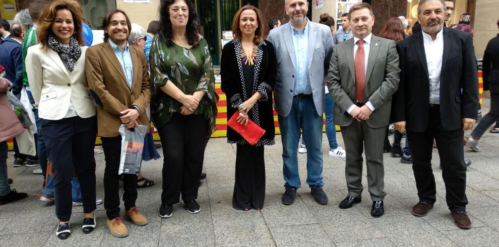 Mayte Pérez: “Celebrar el Día de Aragón con una simbiosis entre la cultura y la literatura es un placer”