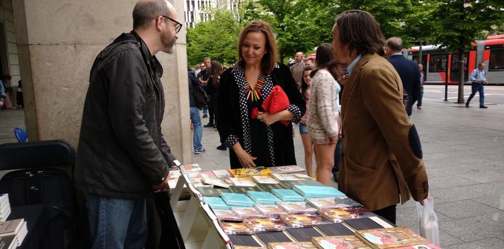 Mayte Pérez: “Celebrar el Día de Aragón con una simbiosis entre la cultura y la literatura es un placer”