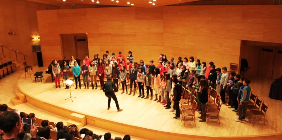 Cerca de 4.400 alumnos de 99 centros interpretarán la cantata “Partículas” gracias al programa educativo Cantania