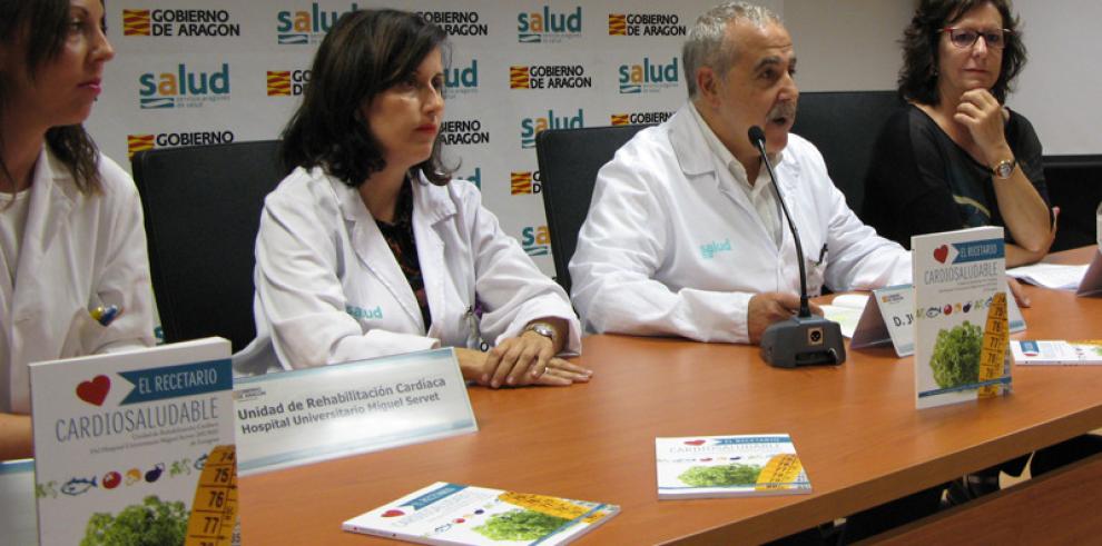 Pacientes de Rehabilitación Cardiaca del Servet realizan un recetario cardiosaludable