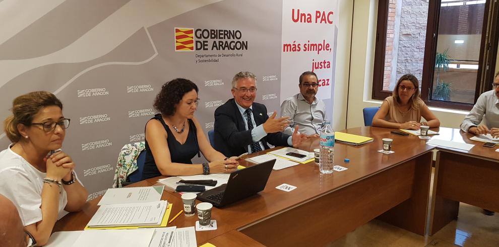 Alineación contra el cambio climático de todos los departamentos del Gobierno de Aragón